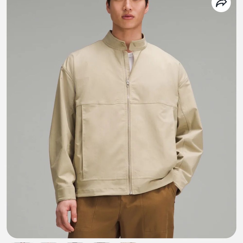 LULULEMON | twill full-zip jacket